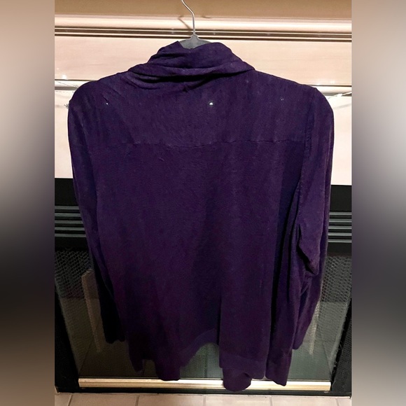 Gap Open Front Cowl Neck Cardigan Size XL - Picture 4 of 6